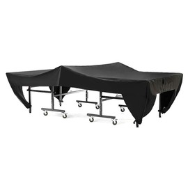 Tiardey Table Tennis Cover Waterproof Outdoor Table Tennis Table Cover Table Tennis Table Cover Dustproof Table Tennis Table Cover Black 280x153x73cm