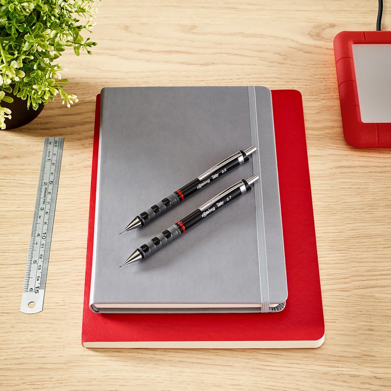 Rotring Tikky Set of Fine Lead Pencil and Ballpoint Pen
