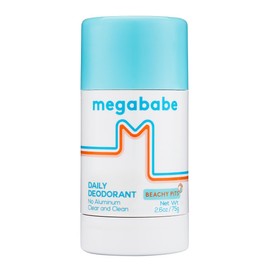 Megababe Beachy Pits Desodorante Diario, Aroma Fresco, 2.6 Onzas, Barra