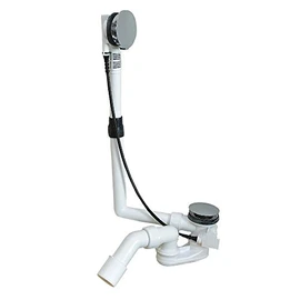 Viega Visign M5 Multiplex Outlet and Overflow Fitting, Drain Fitting for Normal Bath Tub 6162.45