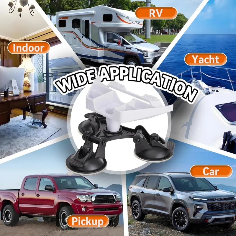 Soporte De Chupon O Ventosa Para Antena Starlink Mini