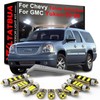WLTATBUA LED Interior Light Kit Package Replacement for GMC Yukon