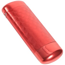PACKOVE Estuche Rígido Para Gafas Anteojos Para Hombres Estuche Para Anteojos Gafas De Hombre Estuche De Aluminio Para Gafas De Sol Gafas De Sol Negras Para Mujer Estuche De Gafas Metal