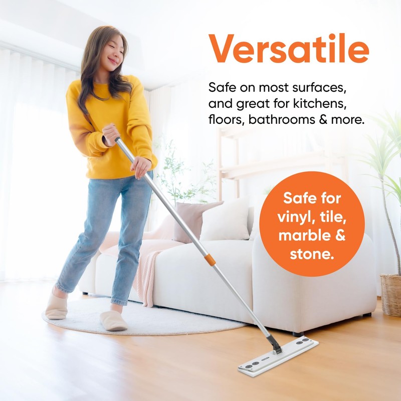 Superio Magic Eraser Mopping Pads, Miracle Sponges Mop Pad for