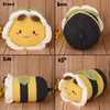Bee Plush Toy, 30cm Stuffed Animal Throw Plushie Doll, Soft