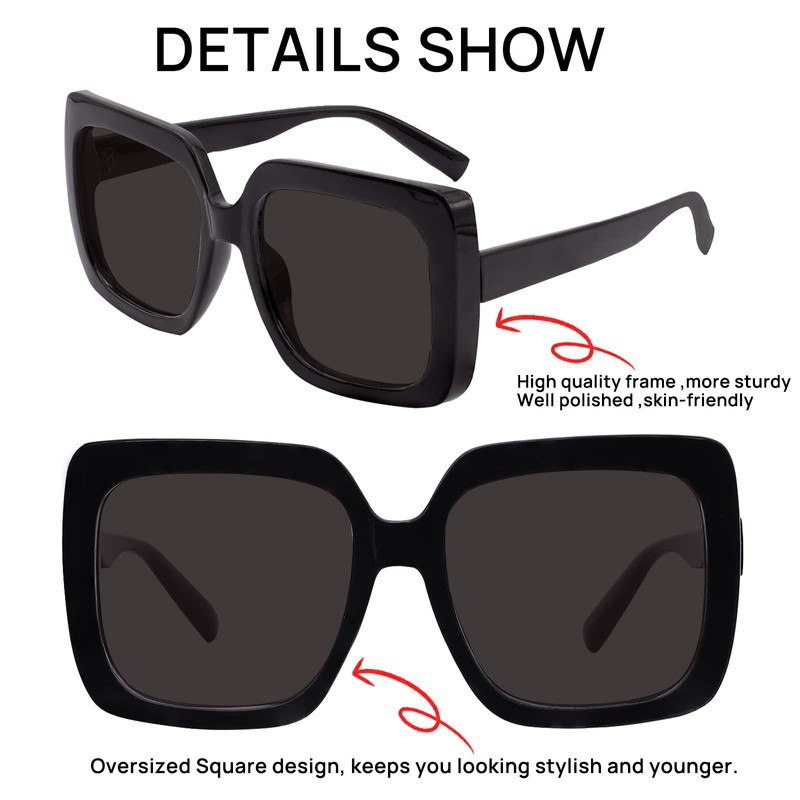 OCCI CHIARI Reader Sunglasses Women 3.0 Oversized Reading Sunglasses 1.0