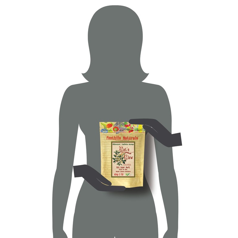 Foothills Naturals Cat's Claw Cut Inner Bark, 454g, Cut, Pure
