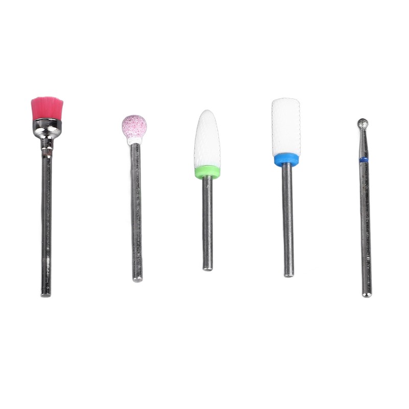 30pcs Nail Drill Bits Set Professional Steel Cuticle Remover Bits