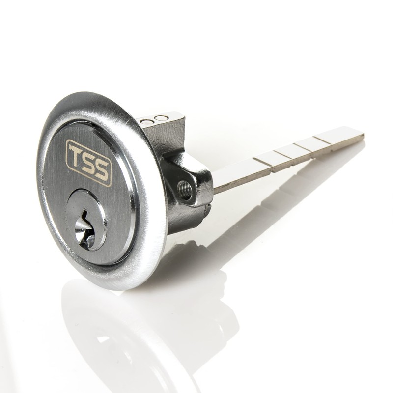 UK Security Supplies, Replacement Locking Rim Cylinder Lock, Supplied with