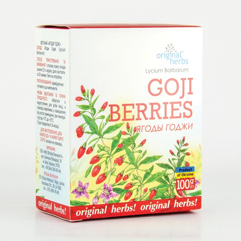 GOJI BERRIE TEA, (LYCIUM BARBARUM) | Original Herbs Herbal Tea