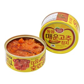 Dongwon, Tuna Chunk Or Flake Styles In Double Hot Pepper, 5.29 Ounce