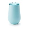 Rabbit Double Walled Stainless Steel Wine Tumbler, Includes Splash-Free Sliding