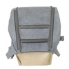 SecosAutoparts Driver & Passenger Bottom Perforated Leather Replacement Seat Covers