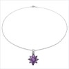 Schmuck-Art Schmidt Necklace/Chain with Large Star Charm 2.62 Carat