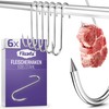 Filzada 6 x XXL Butcher Hooks Stainless Steel – 65