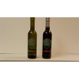 VSOP Milanese Gremolata Infused Extra Virgin Olive Oil & Traditional 18yr Aged Dark Balsamic Vinegar of Modena (2 Bottle) Combo Pack (375 ml / 12.68 oz)
