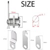 Security Cam Lock Furniture Lock Drawer Lock,Generic Lock for Mailboxes