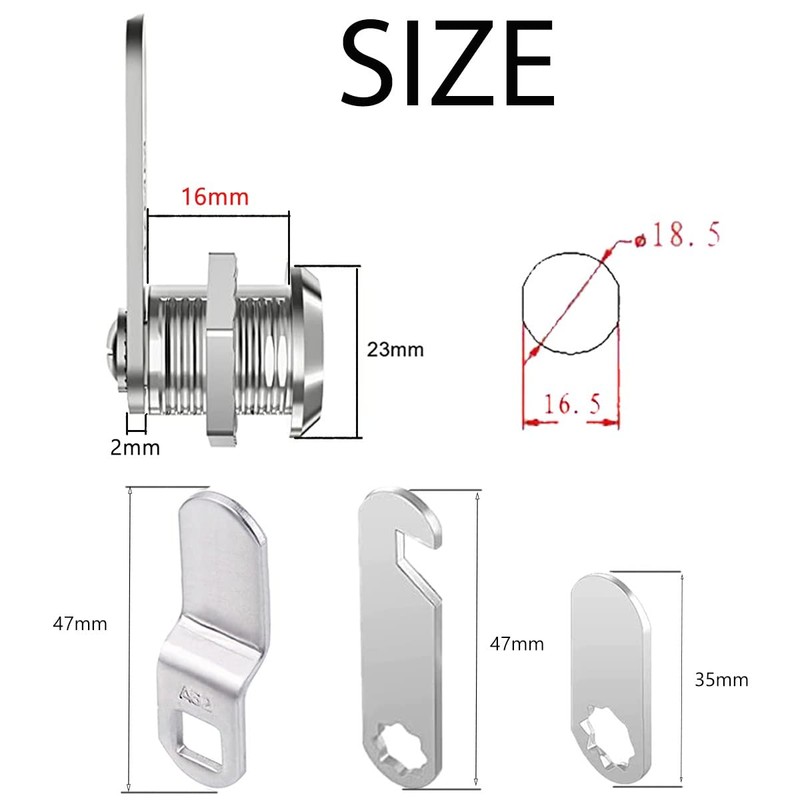 Security Cam Lock Furniture Lock Drawer Lock,Generic Lock for Mailboxes