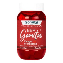 Gomitas Nutricionales Vinagre Manzana 120 Piezas Paraiso Natural Sin Gluten