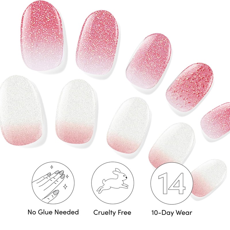 Dashing Diva Gloss Nail Strips Bundle - The Classic Ombre