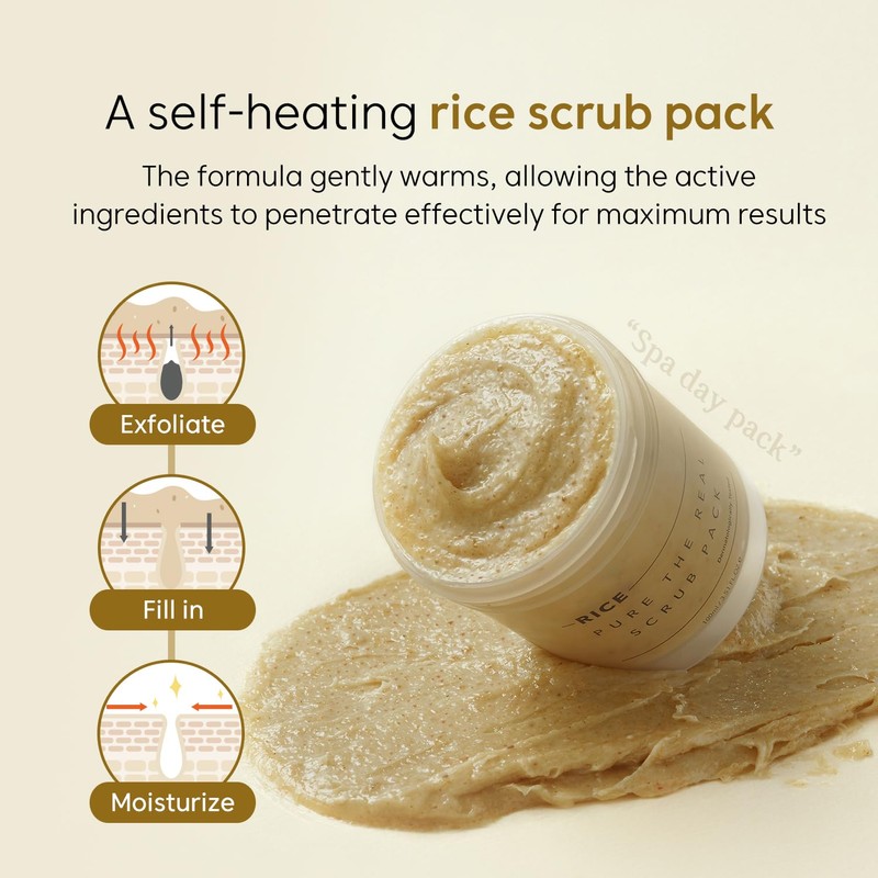 THANKYOU FARMER Rice Pure The Real Scrub Pack 100 ml