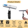 Luggage Scale, Digital Portable Luggage Weight scale with Backlit LCD