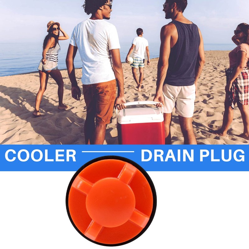 Cooler Drain Plugs Replacement Compatible with Most Rotomolded Coolers,Small Drain