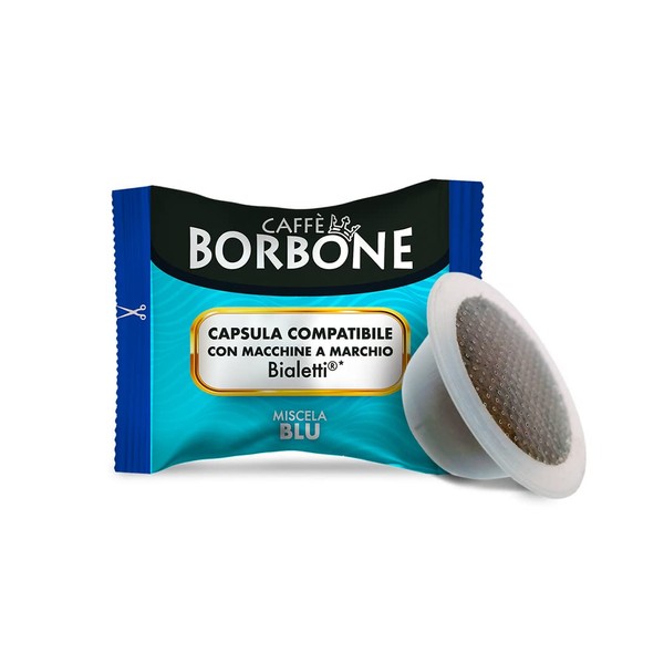 Caffè Borbone Blue Coffee Blend – 50 Capsules – Compatible