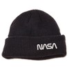 DB NASA embroidered dock docker beanie hat, embroidered winter beanie