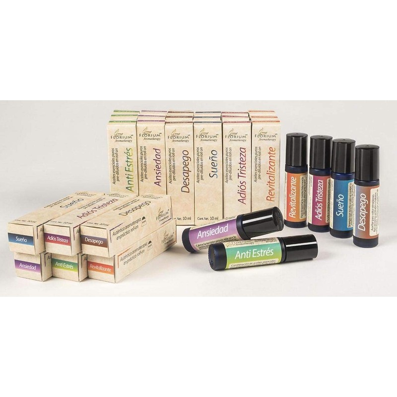 Revitalizante - Roll-on de Aceites Esenciales de Aromaterapia - 10