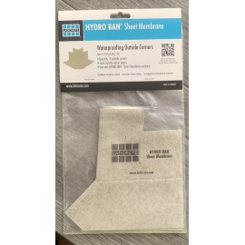 Laticrete Hydro Ban Sheet Membrane Outside Corners (Quantity - 2 Per Pack)