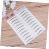 Housoutil 2pcs Brow Tint Eyebrow Stickers for Men Women Eyebrows
