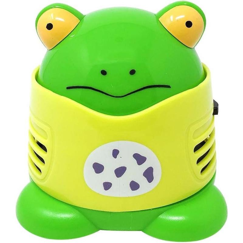 Cute Portable Mini Vacuum Cleaner for Home and Office, Frog