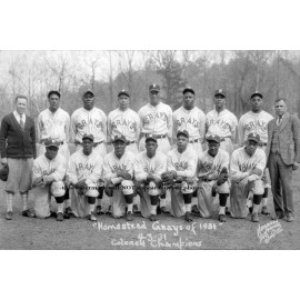 1931 Homestead Grays Team PHOTO  Best Ever Negro League Baseball Stars Champs