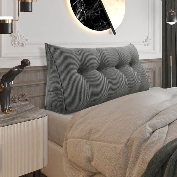 Fully Stuffed Thicken Headboard Pillow Full Padded Headboard Soft and