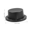 GRIRIW Manual Mechanical Kitchen Timer Stainless Steel Baking Reminder Device