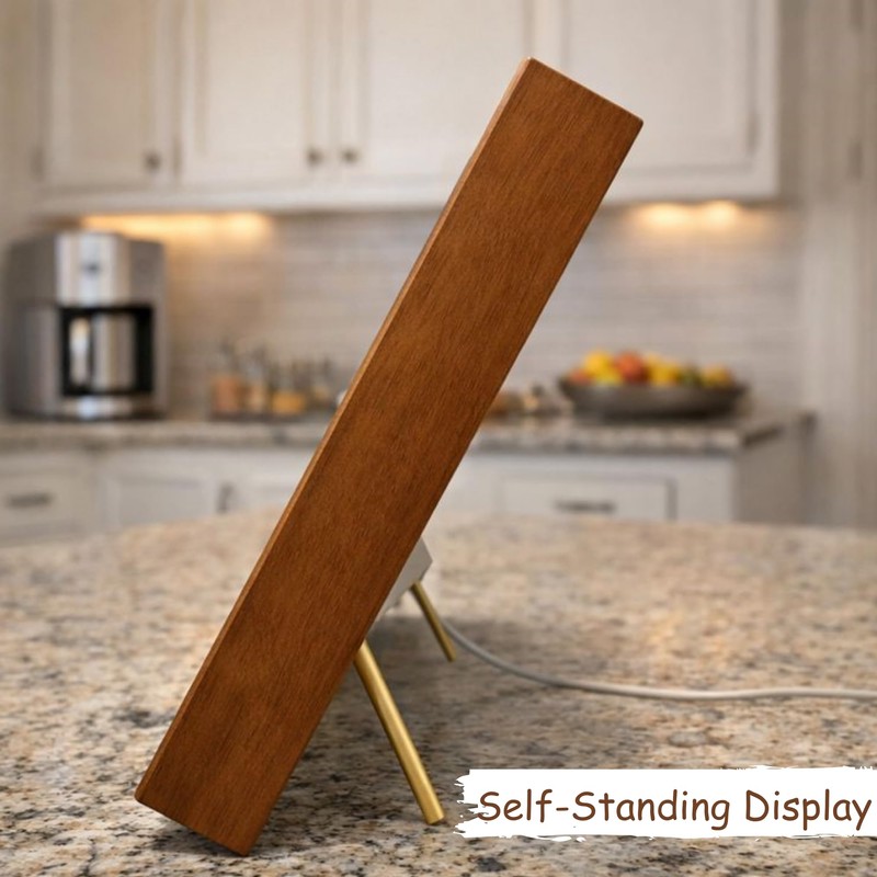 DICHA Decorative Wood Frame for Echo Show 15 (Gen 2,2024