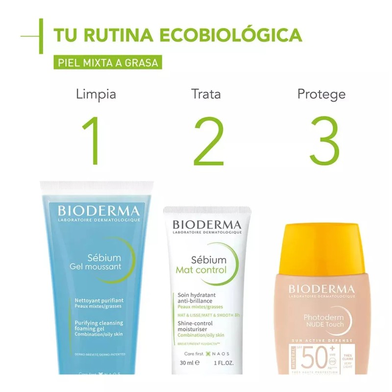 Crema Sebium Mat Control Bioderma