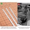 Braiding Board Reusable Lightweight Portable Grids Braiding Board for Braiding