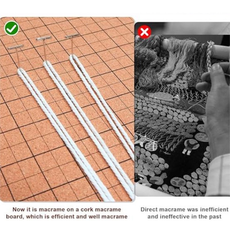 Braiding Board Reusable Lightweight Portable Grids Braiding Board for Braiding