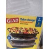 Glad Take-Aways Food Storage Containers with Lids, 38 Ounce (35