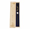 Chopsticks, Algae Turtle, Black, Dishwasher Safe, Design with Paulownia Box,