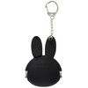 p+g design Key Holder, Black, Size: W6.2xH8.5xD3.9 mimi Pochi BABY