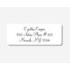 60ct - Wedding Invitation Return Address Labels, Wedding Invitation Return