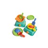 Hape Sand Kitchen Play Set for Cooking, Beach Toy, Sand