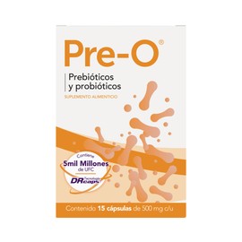 Bomuca - Pre-O Probióticos y Prebióticos 15 cápsulas