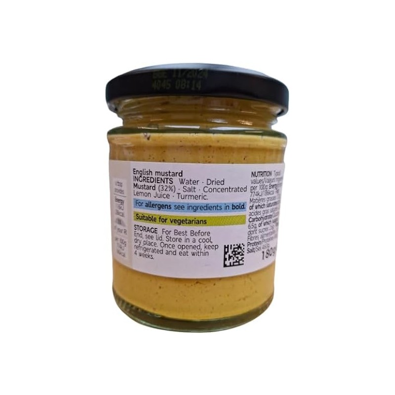 M&S Hot English Mustard 180g - 2 Pack