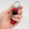 KeyUnity KB01 - Llavero de mosquetón de titanio con clip