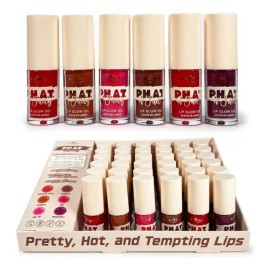 6 P.h.a.t N' Juicy Lip Glow Oil Italia Deluxe