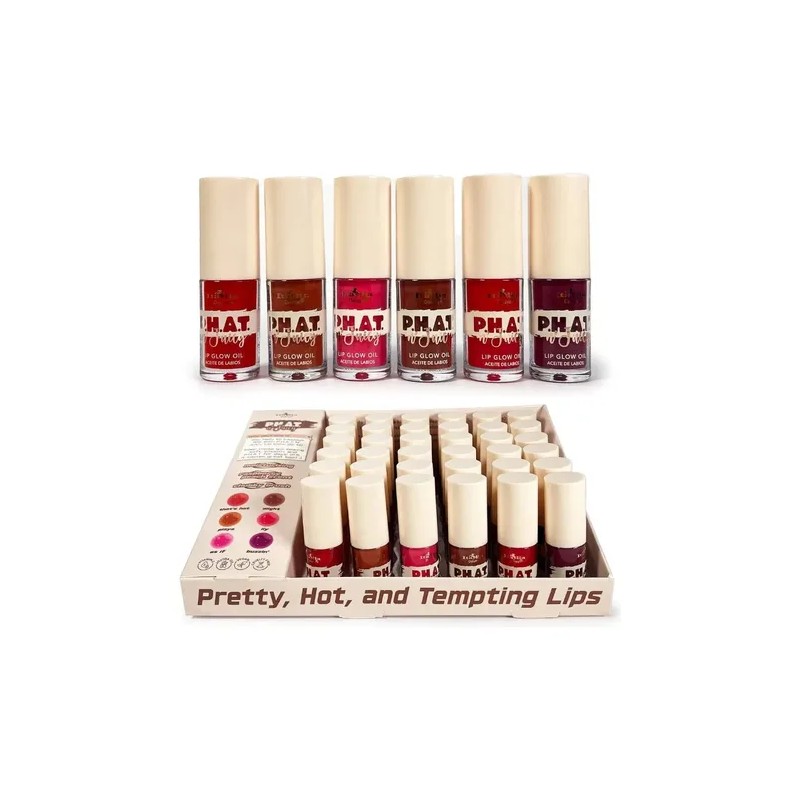 6 P.h.a.t N' Juicy Lip Glow Oil Italia Deluxe